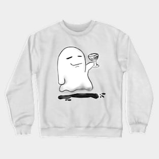 Inktober - day 22 GHOST Crewneck Sweatshirt